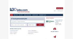 Desktop Screenshot of lgcjobs.com
