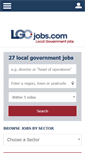 Mobile Screenshot of lgcjobs.com